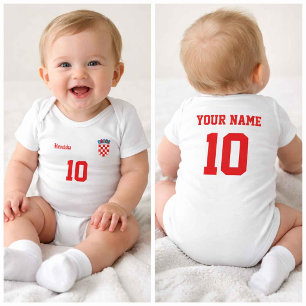 Body Para Bebê Body de Bebê Personalizado da Croácia