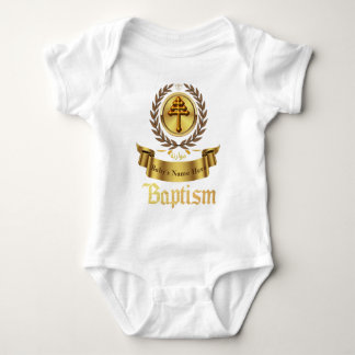 Body Para Bebê Body de Bebê Personalizável Maronita Batismo