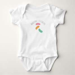 Body Para Bebê Body de Bebê Primeiro Páscoa Jelly Bean Baby