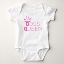 Body de Bebê Rainha Chefe Menina