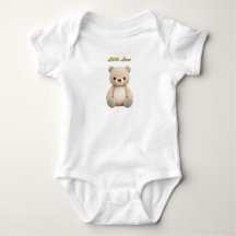 Body de Bebê Recém-Nascido Urso Neutro Fofo
