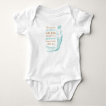 Body de Bebê Sereia