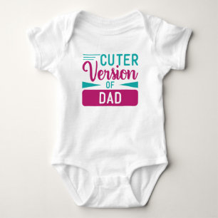 Body Para Bebê Body de Bebê - Versão Mais Fofa do Papai
