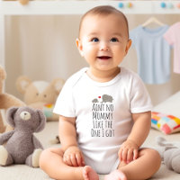 Body de Elefantes Bebê da Mamãe Linda