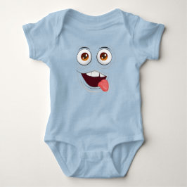 Body Para Bebê Body de Jersey de Bebê Cartoon Alegre