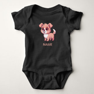 Body Para Bebê Body Infantil Bebê Cachorrinho Adorável