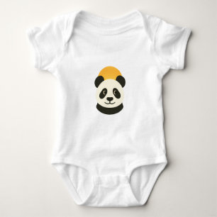 Body Para Bebê Body Infantil de Bebê Panda Fofo