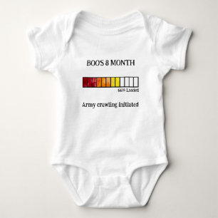 Body Para Bebê Body Infantil de Marco de Bebê em Aquarela Diverti