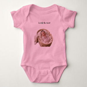 Body Para Bebê Body Infantil Personalizado com Foto do Bebê Vale