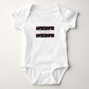 Body Para Bebê Body Jersey de Bebê - Construído com Coragem Criad