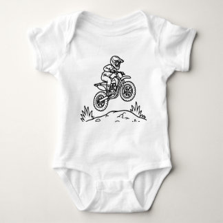Body Para Bebê Body motocross MudMxx