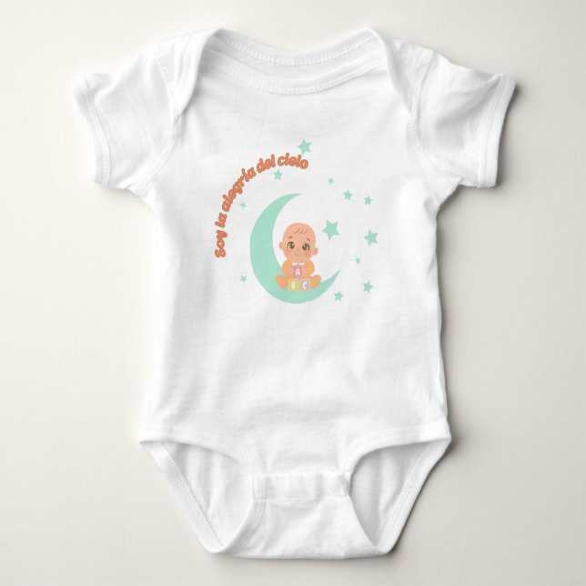 Body Para Bebê Body para bebé -soy la alegría del cielo (Frente)