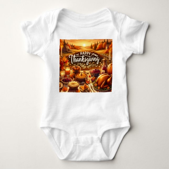 Body Para Bebê Bodysuit (Frente)