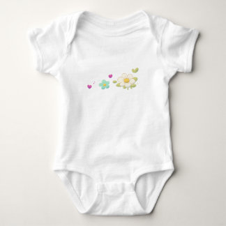 Body Para Bebê Bodysuit Cute Flower