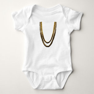 Body Para Bebê bodysuit da corrente do hip-hop do bebê
