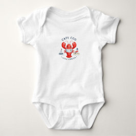 Body Para Bebê Bodysuit de Bebê de Lagosta Fofa de Cape Cod | Nov