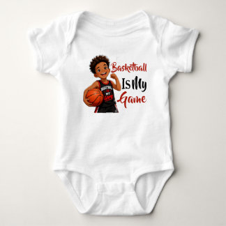 Body Para Bebê Bodysuit de Bebê Futuro Astro do Basquete – Esport