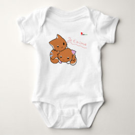 Body Para Bebê Bodysuit de Bebê Gatinho Perfeitamente Fofo