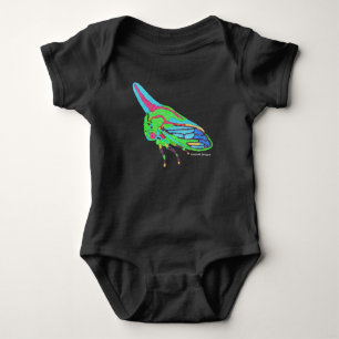 Body Para Bebê Bodysuit de Bebê (preto) - Oak Treehopper