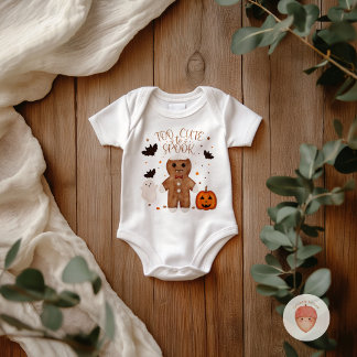 Body Para Bebê Bodysuit de Halloween para Bebê Demais de Fofo par
