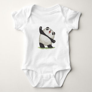 Body Para Bebê Bodysuit de Jersey para Bebê com Design Fofo de Pa