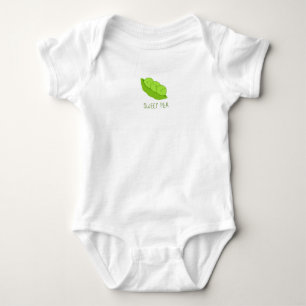Body Para Bebê Bodysuit do bebê da ervilha doce