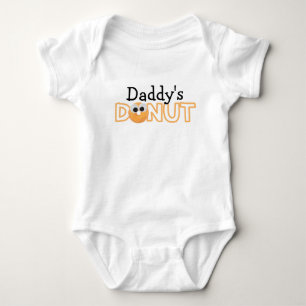 Body Para Bebê Bodysuit do bebê da rosquinha do pai