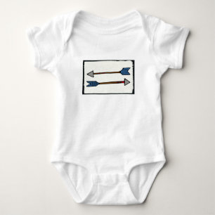 Body Para Bebê Bodysuit do bebê da seta