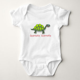 Body Para Bebê Bodysuit do bebê da tartaruga