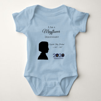 Body Para Bebê Bodysuit do bebê de Elizabeth Tilley Howland
