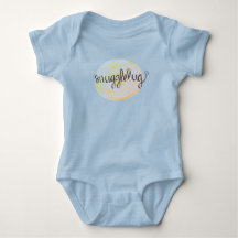 Bodysuit do bebê de "Snugglebug"