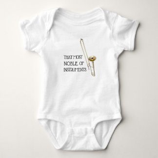 Body Para Bebê Bodysuit do bebê do Trombone