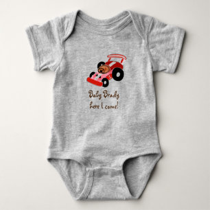 Body Para Bebê Bodysuit do carro de competência