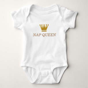Body Para Bebê Bodysuit do jérsei do bebê da rainha da sesta