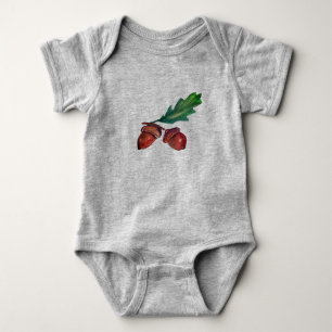 Body Para Bebê Bodysuit do jérsei do bebê do desenho de Acrons