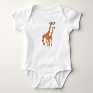 Body Para Bebê Bodysuit Girafa Bebê