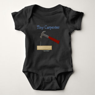 Body Para Bebê Bodysuit minúsculo do costume do carpinteiro