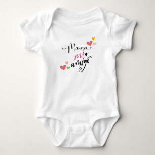 Body Para Bebê "Bodysuit Personalizado para Bebê – Orgânico Macio
