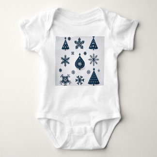 Body Para Bebê Bodysuits de bebê para o Natal