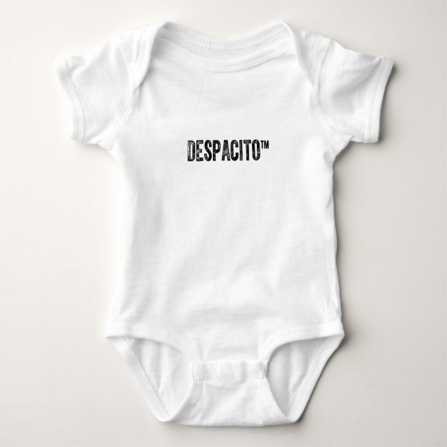 Body Para Bebê Bodysuits do bebê de Despacito™ (Frente)