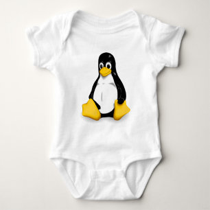 Body Para Bebê Bodysuits do bebê de Linux Tux