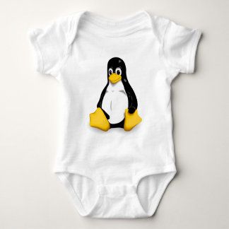 Body Para Bebê Bodysuits do bebê de Linux Tux