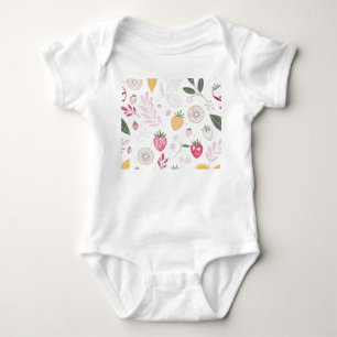 Body Para Bebê “Bodyzinho de Bebê Floral Fofo”