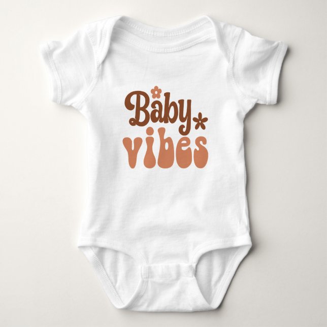 Body Para Bebê Boho Baby Vibes (Frente)