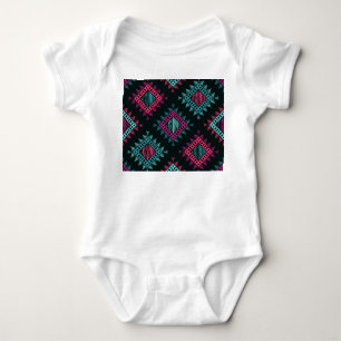 Body Para Bebê Boho Spirit: Étnica Tribal Sem Olhos