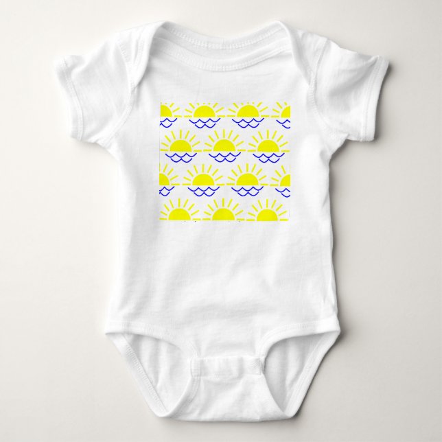 Body Para Bebê Boho Sun (Frente)
