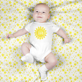 Body Para Bebê Boho Sun Little Sunshine Baby Bodycase - Nasciment