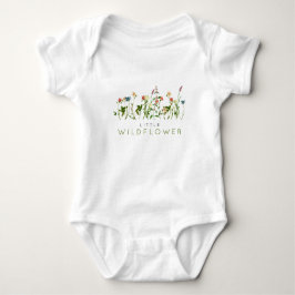 Body Para Bebê Boho Wildflower