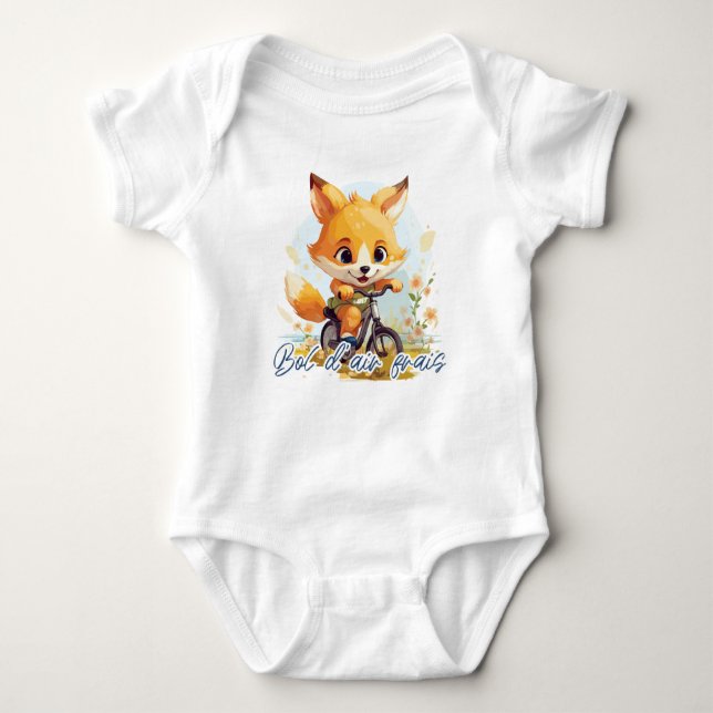 Body Para Bebê Bol d'air frais (Frente)