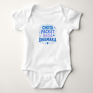 Body Para Bebê Bollywood Baby Gift, Chá de fraldas Engraçado Desi